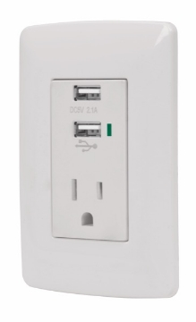 Mostrar detalles de D 3 MODULO CARGADOR CON PUERTO USB BLANCO VOLTECH COUSB-IB Imagen de D 3 MODULO CARGADOR CON PUERTO USB BLANCO VOLTECH COUSB-IB