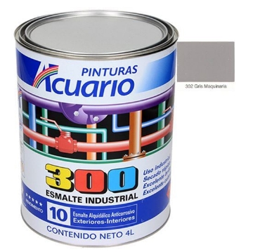 Mostrar detalles de D 2 ESMALTE 4 L GRIS MAQUINARIA INDUSTRIAL 300 ACUARIO EA Imagen de D 2 ESMALTE 4 L GRIS MAQUINARIA INDUSTRIAL 300 ACUARIO EA