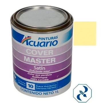 Mostrar detalles de D 1 VINILICA 1 L CREMA COVER MASTER ACUARIO VA Imagen de D 1 VINILICA 1 L CREMA COVER MASTER ACUARIO VA