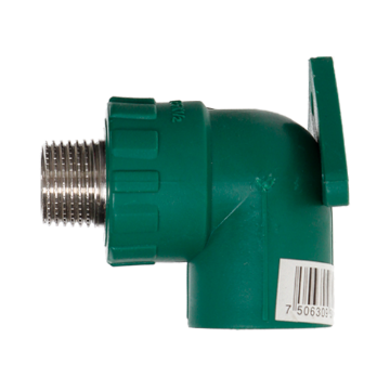 Mostrar detalles de D 1 CODO 90 OREJA MACHO 25 MM X 3/4TERMOFUSIONABLE PP-R VERDE PL 23201225 Imagen de D 1 CODO 90 OREJA MACHO 25 MM X 3/4TERMOFUSIONABLE PP-R VERDE PL 23201225