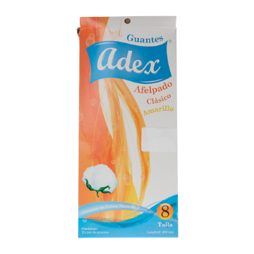 Mostrar detalles de D 25 GUANTE 8 AFELPADO FORRO ALGODON AMARILLO ADEX AF Imagen de D 25 GUANTE 8 AFELPADO FORRO ALGODON AMARILLO ADEX AF