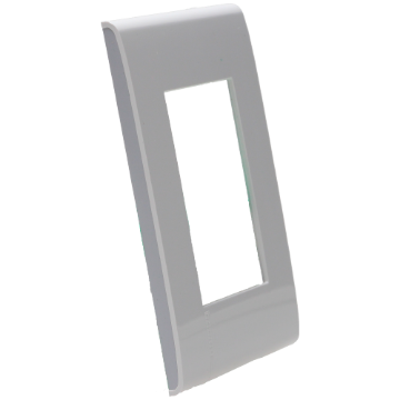 Mostrar detalles de D 1 PLACA DE 3U CON CHSASIS DE RESINA  BLANCO CON LATERALES COLOR LUNA MODUS PRO E5N3LNPTL Imagen de D 1 PLACA DE 3U CON CHSASIS DE RESINA  BLANCO CON LATERALES COLOR LUNA MODUS PRO E5N3LNPTL