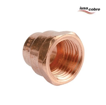 Mostrar detalles de ADAPTADOR HEMBRA DE 1 COBRE ECONOMICO IUSA 616861 Imagen de ADAPTADOR HEMBRA DE 1 COBRE ECONOMICO IUSA 616861