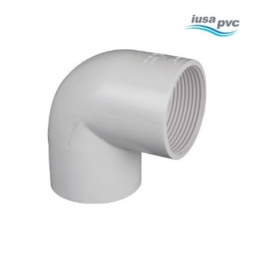 Mostrar detalles de CODO 90 RCA INT 1 PULGADA PVC HIDRAULICO CED-40 IUSA 615370 Imagen de CODO 90 RCA INT 1 PULGADA PVC HIDRAULICO CED-40 IUSA 615370