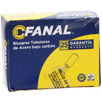 Mostrar detalles de D 1 BISAGRA TUBULAR 3/4 ACERO   PULG C/10 PZAS  FANAL BTB3/4 Imagen de D 1 BISAGRA TUBULAR 3/4 ACERO   PULG C/10 PZAS  FANAL BTB3/4