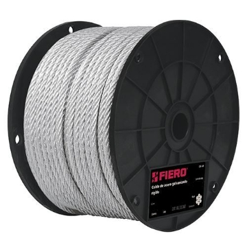 Mostrar detalles de CABLE DE ACERO 1/8 PULG FLEXIBLE FIERO CAB-1/8F Imagen de CABLE DE ACERO 1/8 PULG FLEXIBLE FIERO CAB-1/8F