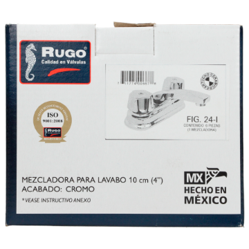 Mostrar detalles de D 1 MEZCLADORA LAVABO MAN ACUARIOP CORTO RED CROMO RUGO 24I| Imagen de D 1 MEZCLADORA LAVABO MAN ACUARIOP CORTO RED CROMO RUGO 24I|