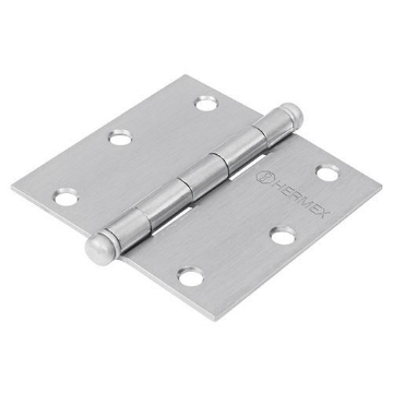 Mostrar detalles de D 10 BISAGRA CUADRADA 2 PULG CROMO MATE CABEZA REDONDA HERMEX BC-203R Imagen de D 10 BISAGRA CUADRADA 2 PULG CROMO MATE CABEZA REDONDA HERMEX BC-203R