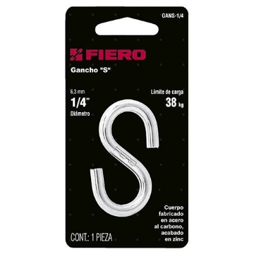 Mostrar detalles de GANCHO  PULGS PULG PARA CABLE DE 1/4 PULG FIERO GANS-1/4 Imagen de GANCHO  PULGS PULG PARA CABLE DE 1/4 PULG FIERO GANS-1/4