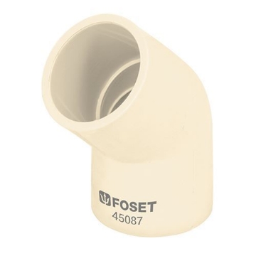 Mostrar detalles de CODO 45 CPVC 13MM FOSET CPVC-861 Imagen de CODO 45 CPVC 13MM FOSET CPVC-861