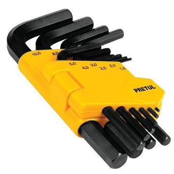 Mostrar detalles de JUEGO DE 13 LLAVES ALLEN STANDARD CON ORGANIZADOR  PRETUL ALL-13P-P Imagen de JUEGO DE 13 LLAVES ALLEN STANDARD CON ORGANIZADOR  PRETUL ALL-13P-P