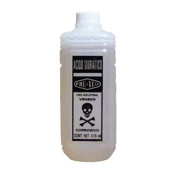 Mostrar detalles de ACIDO 415 ML C/24 PZAS MURIATICO FRU Y VEU 060023 Imagen de ACIDO 415 ML C/24 PZAS MURIATICO FRU Y VEU 060023