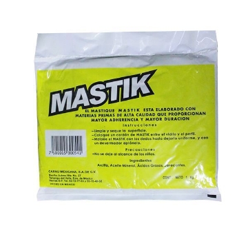 Mostrar detalles de MASTIQUE MASTIK 1 KG EN BOLSA CARNU 0541 Imagen de MASTIQUE MASTIK 1 KG EN BOLSA CARNU 0541