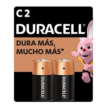 Mostrar detalles de PILA C BLISTER CON 2 PILAS DURACELL 1400 Imagen de PILA C BLISTER CON 2 PILAS DURACELL 1400
