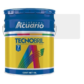 Mostrar detalles de D 1 ESMALTE DE 19 L BLANCO TECNOBRILL ACUARIO EV20090 Imagen de D 1 ESMALTE DE 19 L BLANCO TECNOBRILL ACUARIO EV20090