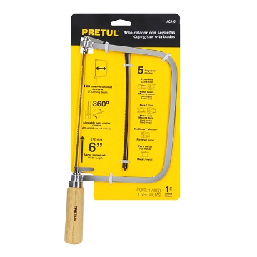 Mostrar detalles de ARCO CALADOR PARA SEGUETA 6 PULG  PRETUL ACA-6 Imagen de ARCO CALADOR PARA SEGUETA 6 PULG  PRETUL ACA-6