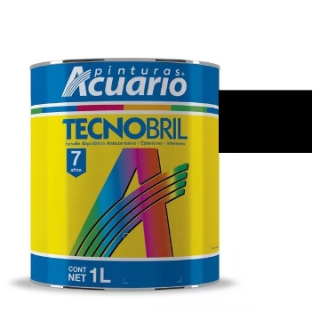 Mostrar detalles de ESMALTE 1 L NEGRO MATE TECNOBRIL ACUARIO EV22210 Imagen de ESMALTE 1 L NEGRO MATE TECNOBRIL ACUARIO EV22210
