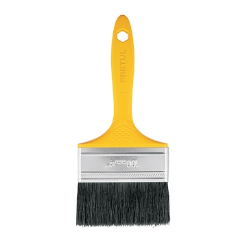 Mostrar detalles de BROCHA CON MANGO DE PLASTICO 4 PULG  PRETUL BRP-4 Imagen de BROCHA CON MANGO DE PLASTICO 4 PULG  PRETUL BRP-4