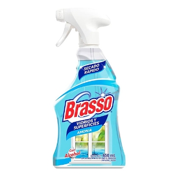 Mostrar detalles de BRASSO VIDRIOS Y SUPERFICIES FRESCURA+AMONIA TRIGGER 650 ML RECKITT 1813124 Imagen de BRASSO VIDRIOS Y SUPERFICIES FRESCURA+AMONIA TRIGGER 650 ML RECKITT 1813124