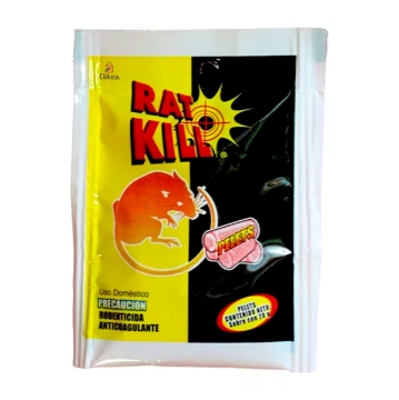 Mostrar detalles de VENENO RATA 20 GR 20 SOBRES RAT KILL EN TIRA 7215 Imagen de VENENO RATA 20 GR 20 SOBRES RAT KILL EN TIRA 7215
