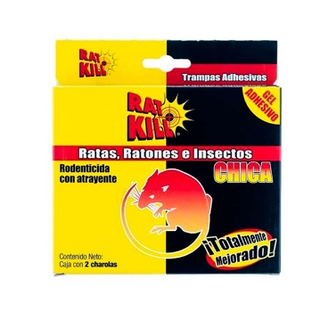 Mostrar detalles de TRAMPA CHICA MOD R-221 ADHESIVA RAT KILL 7504 Imagen de TRAMPA CHICA MOD R-221 ADHESIVA RAT KILL 7504