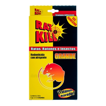 Mostrar detalles de TRAMPA MOD R-207 ADHESIVA RATKILL 7508 Imagen de TRAMPA MOD R-207 ADHESIVA RATKILL 7508