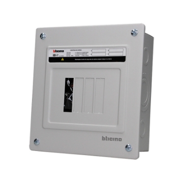 Mostrar detalles de CENTRO DE CARGA 4F EMPOTRAR METALICO BTICINO BTN/4EN Imagen de CENTRO DE CARGA 4F EMPOTRAR METALICO BTICINO BTN/4EN