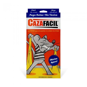 Mostrar detalles de TRAMPA RATA PEGAMENTO CAZAFACIL Imagen de TRAMPA RATA PEGAMENTO CAZAFACIL