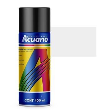 Mostrar detalles de ESMALTE BLANCO BRILLANTE AEROSOL ACUARIO AA75005 Imagen de ESMALTE BLANCO BRILLANTE AEROSOL ACUARIO AA75005