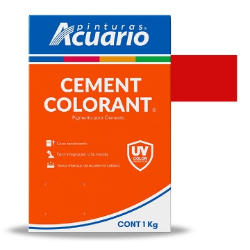 Mostrar detalles de COLOR ROJO GRANADA PARA CEMENTO ACUARIO Imagen de COLOR ROJO GRANADA PARA CEMENTO ACUARIO