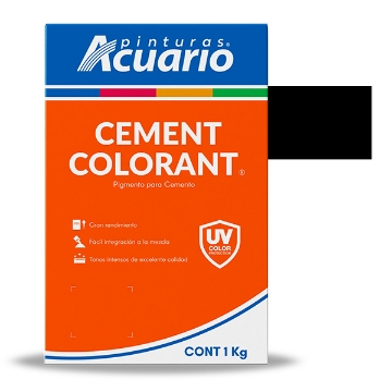 Mostrar detalles de COLOR NEGRO PARA CEMENTO ACUARIO Imagen de COLOR NEGRO PARA CEMENTO ACUARIO