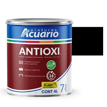 Mostrar detalles de PRIMER 4 L NEGRO ANTIOXI ACUARIO PA92940 Imagen de PRIMER 4 L NEGRO ANTIOXI ACUARIO PA92940