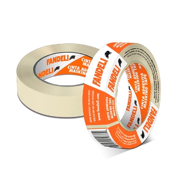 Mostrar detalles de MASKING TAPE DE 3/4 MULTIUSOS  18 mm X 50m FANDELI 72161 Imagen de MASKING TAPE DE 3/4 MULTIUSOS  18 mm X 50m FANDELI 72161