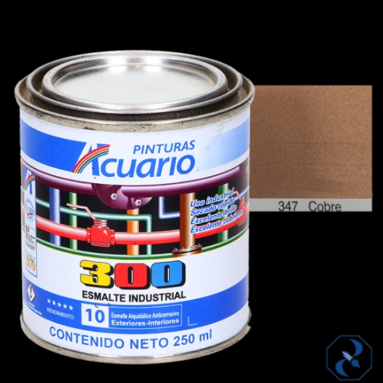 Imagen de ESMALTE 1/4 L COBRE ACUARIO INDUSTRIAL 300 EA34702