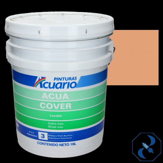 Imagen de D 1 VINILICA 19 L MANDARINA ACUA COVER ACUARIO VA91290