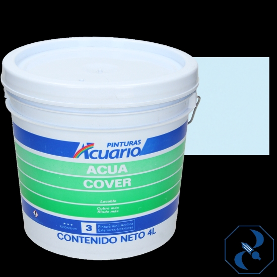 Imagen de VINILICA 4 L AZUL CIELO ACUA COVER ACUARIO