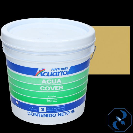 Imagen de D VINILICA 4 L MOSTAZA ACUA COVER ACUARIO VA92840