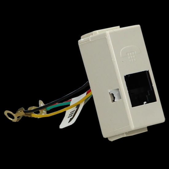 Imagen de D 1 TOMA TELEFONICA MARFIL 4 HILOS MODUS E2082/11