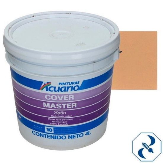 Imagen de D 1 VINILICA 4 L MANDARINA MASTER ACUARIO VA13040