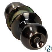Imagen de D 30 CERRADURA CILINDRICA BAÑO LATON ANTIGUO BOLA FANAL 90430-019