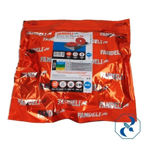 Imagen de D DISCO FIBRA G-88 80 7" FANDELI 00885