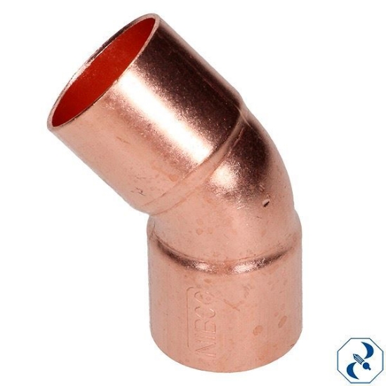 Imagen de D 1 CODO 45 1 COBRE IUSA NIBCO 600397