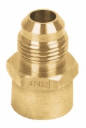 Imagen de NIPLE CAMPANA LATON 1/2 PULG X 1/2 PULG FOSET CLG-495