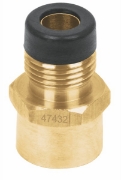 Imagen de NIPLE CAMPANA LATON 1/2 PULG X 1/2 PULG FOSET CLG-495