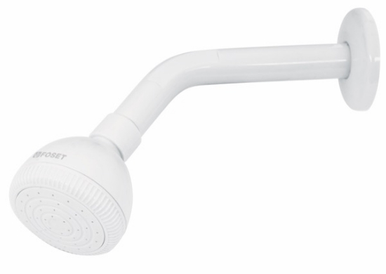 Imagen de D REGADERA DE ABS CON CUELLO Y CHAPETON FOSET R-500