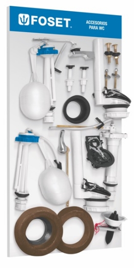 Imagen de D 1 EXHIBIDOR DE ACCESORIOS WC FOSET EX-WC-FOS2