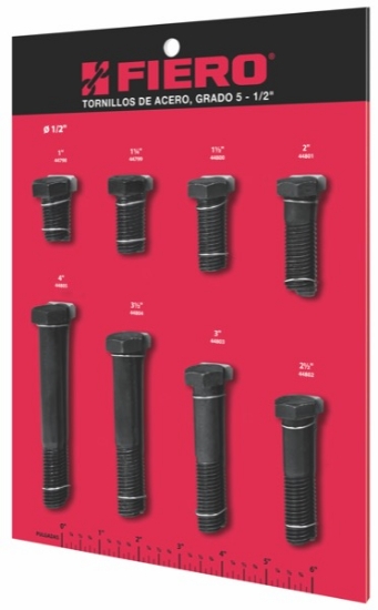 Imagen de D 1 EXHIBIDOR DE  TORNILLOS GRADO 5 No.3 FIERO EXF-TORA-3
