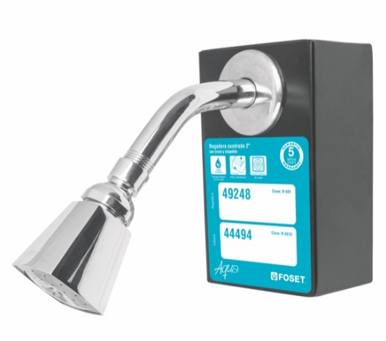 Imagen de D 1 EXHIBIDOR PARA REGADERA R-501 FOSET EX-R-501