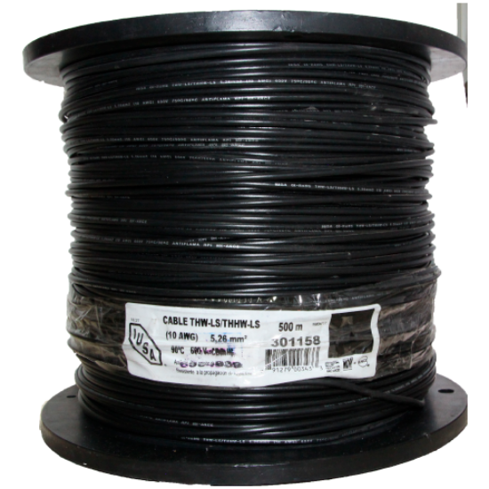 Imagen de CABLE 10 DE 500 M NEGRO IUSA 301158