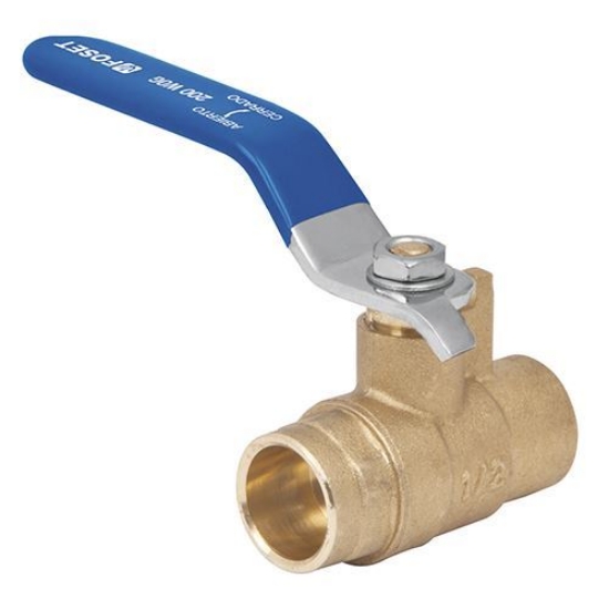 Imagen de VALVULA DE ESFERA DE LATON SOLDABLE 1-1/4 PULG FOSET ESSO-1-1/4